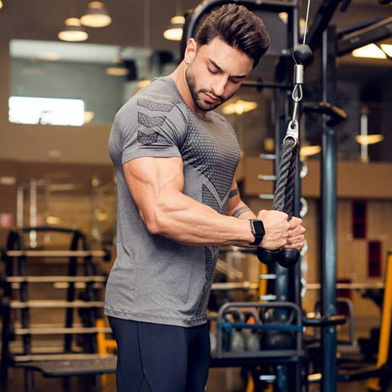 Mens Running Sports T-shirts G - Summer Clothing Brands Men 리뷰 및 가격
