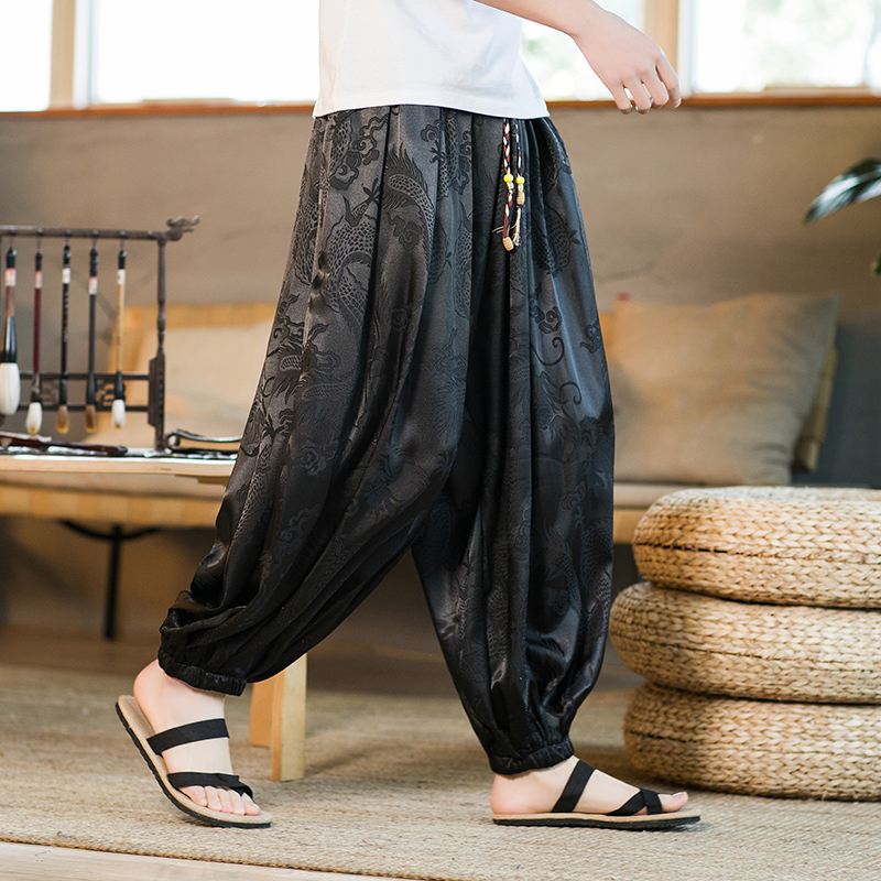 Men Harun Pants Summer Ice Sil - Summer Light Clothing 리뷰 및 가격
