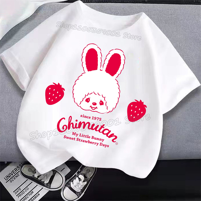 MONCHHICHI Short Sleeve T Shir - Summer Clothing Gifts 리뷰 및 가격