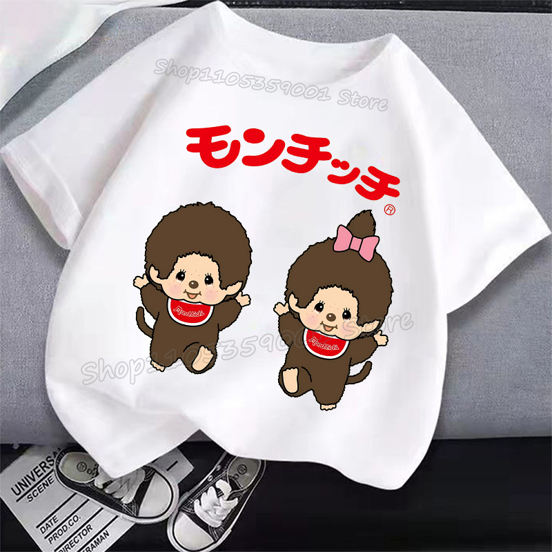MONCHHICHI Short Sleeve T Shir - Summer Clothing Gifts 리뷰 및 가격