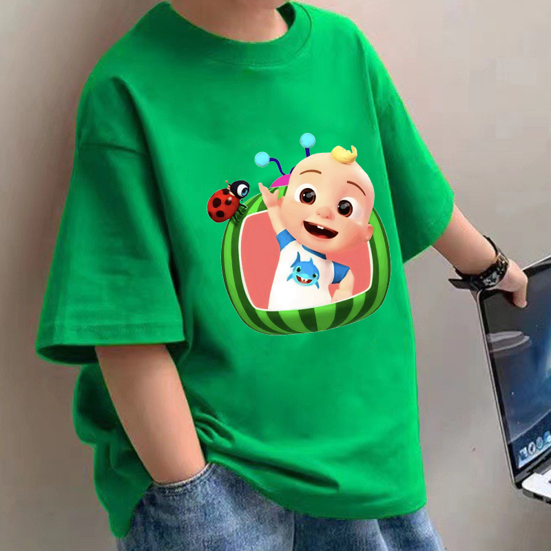 Cocomelons Baby T-Shirts Anime - Summer Clothing Baby Girl 리뷰 및 가격
