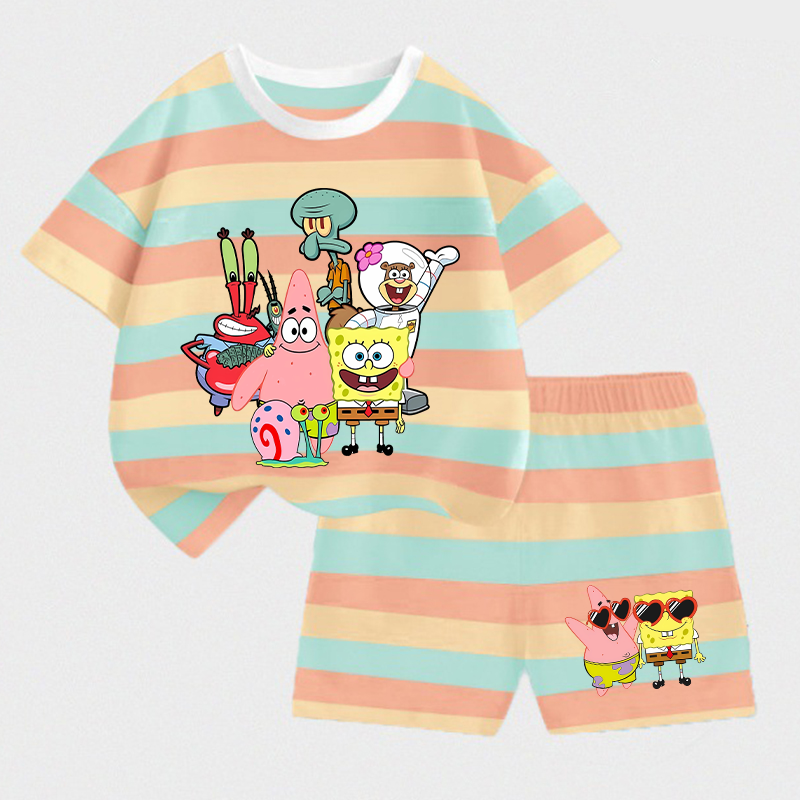 SpongeBobs SquarePants Kids T- - Summer Clothing Baby Girl 리뷰 및 가격