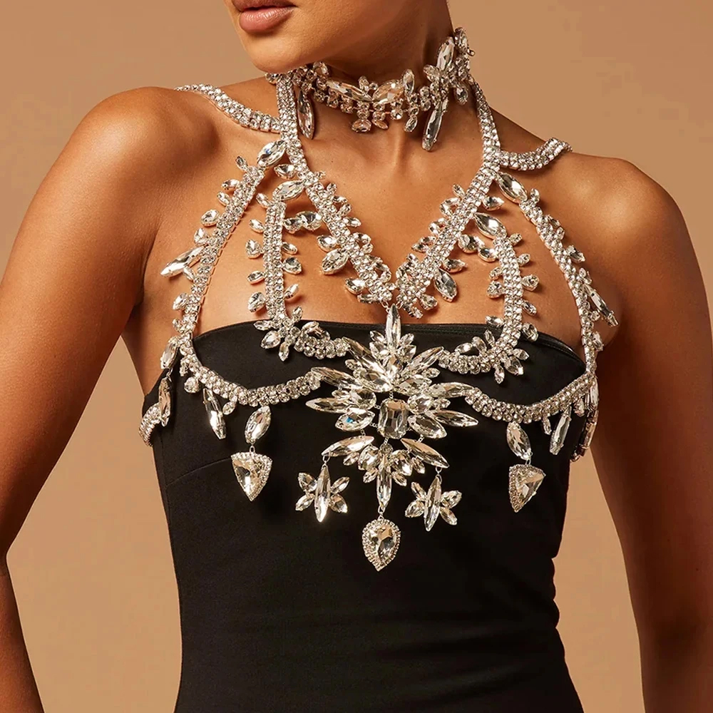 Summer Exaggerated Crystal Bra - Summer Clothing Gifts 리뷰 및 가격