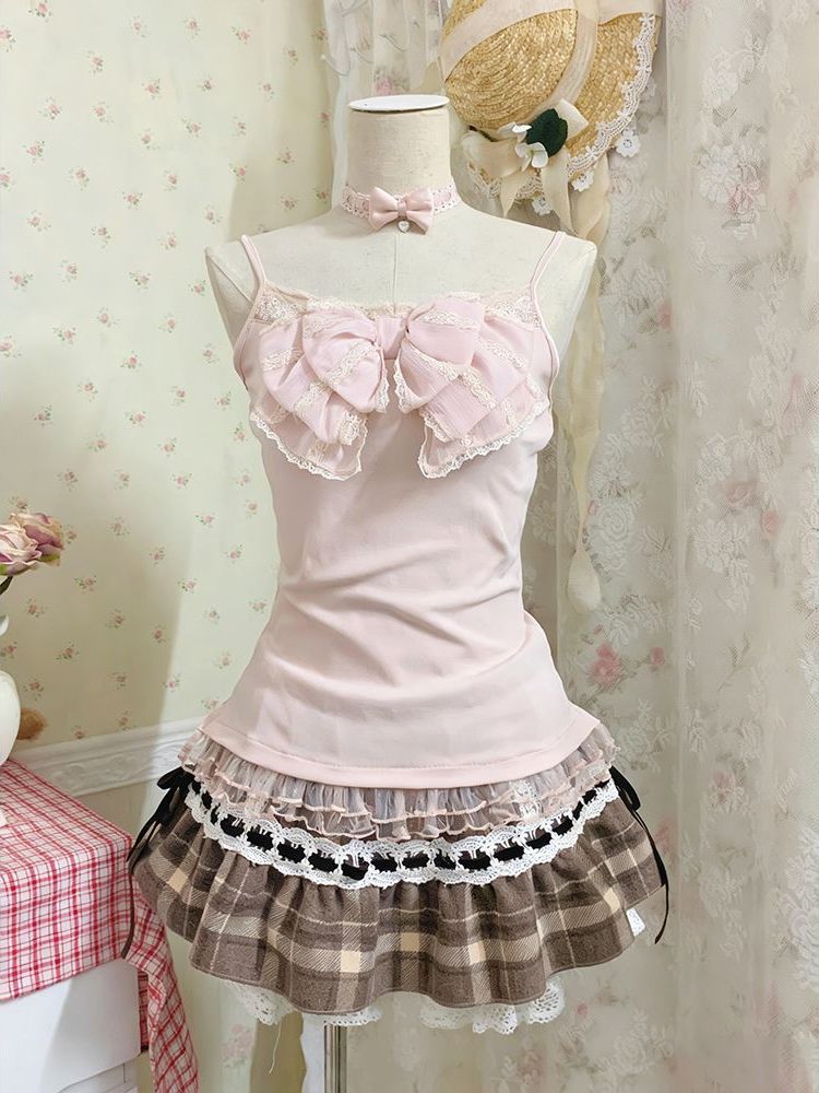 Japanese Sweet Three Piece Set - Summer Alt Clothing 리뷰 및 가격